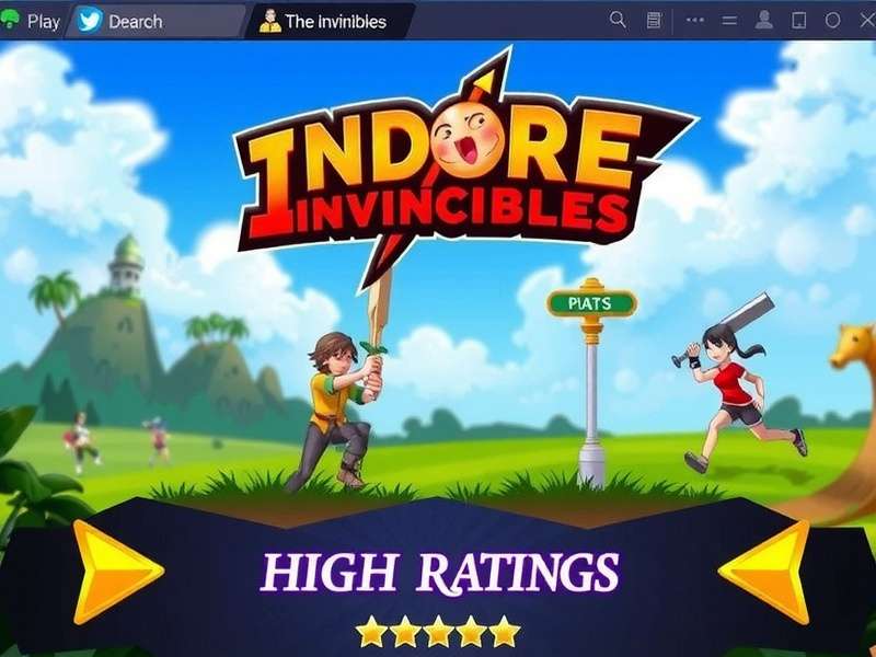 Indore Invincibles player reviews screenshot showing high ratings